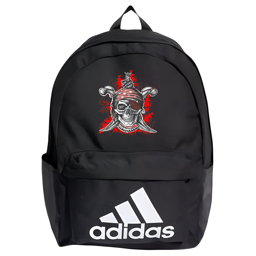 

Adidas Полиэстеровый рюкзак унисекс черный, Pirate Skull