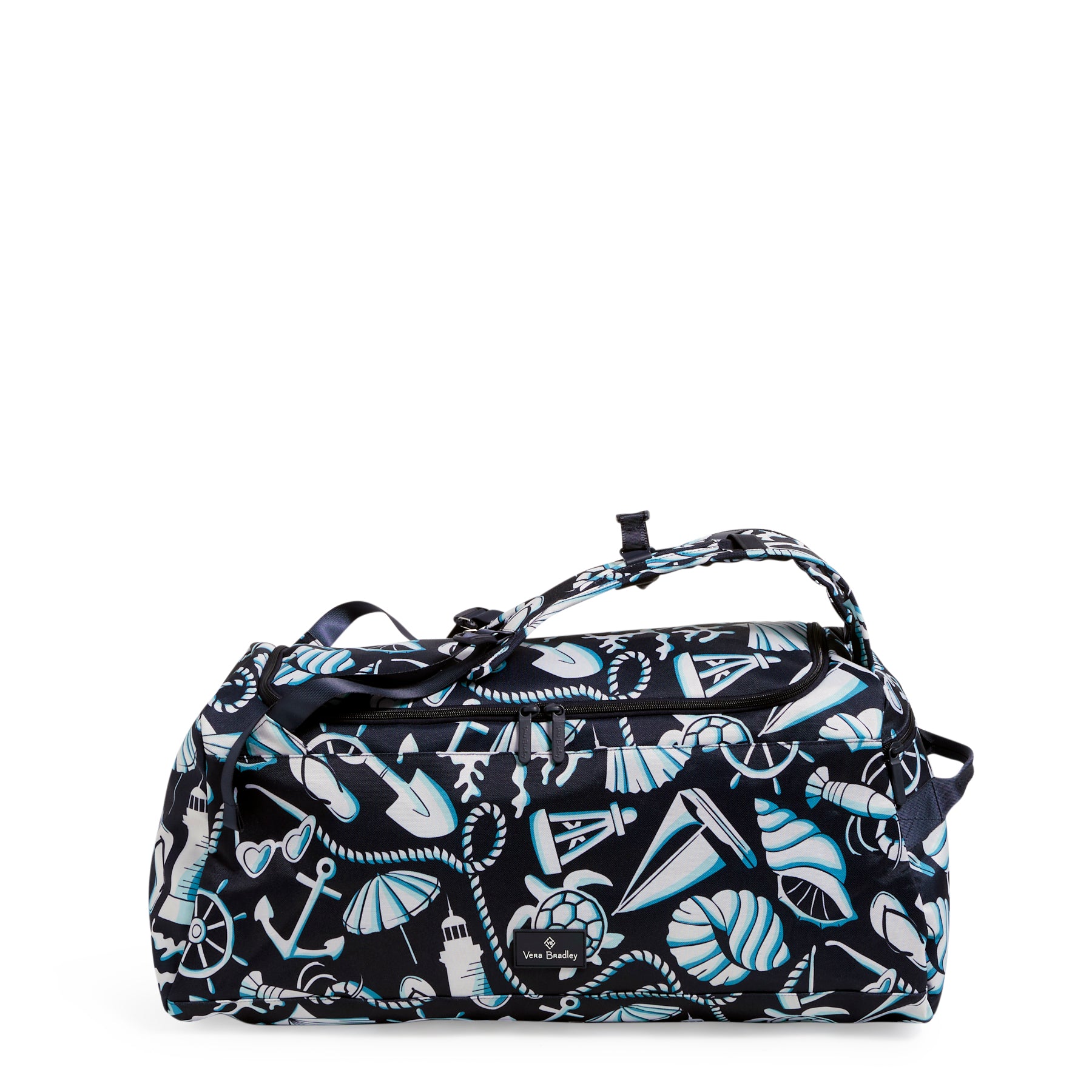 

Облегченная дорожная сумка-рюкзак XL Vera Bradley, Shore Enough