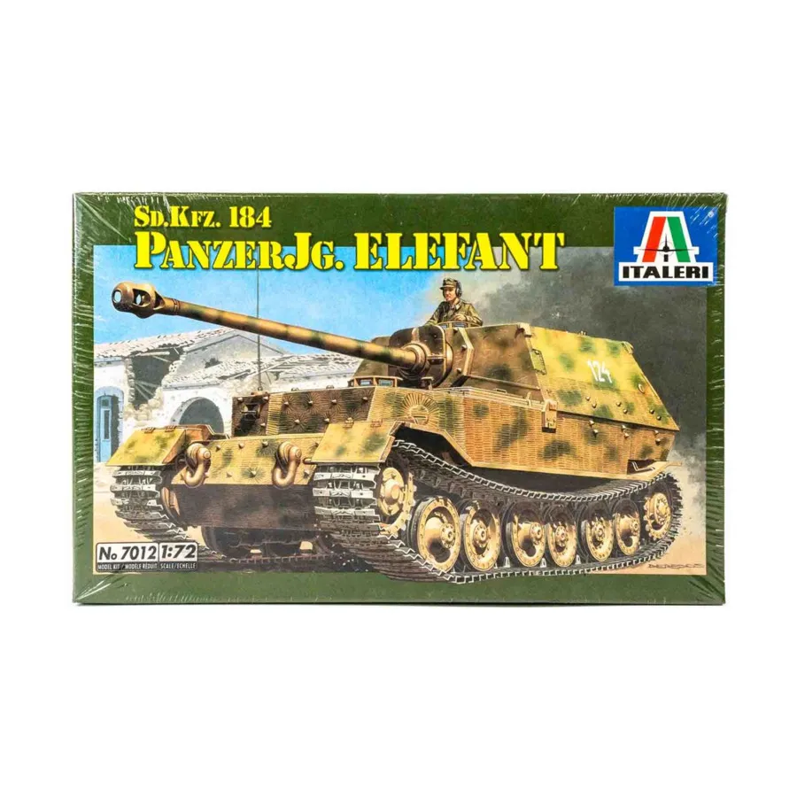 

Сд. Кфз. 184 Panzerjager Elefant (выпуск 2003 г.), Military Vehicles (1:72) (Italeri)