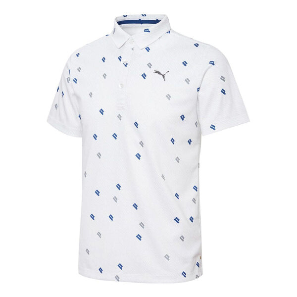 

Футболка golf polo shirt 'white' Puma, белый