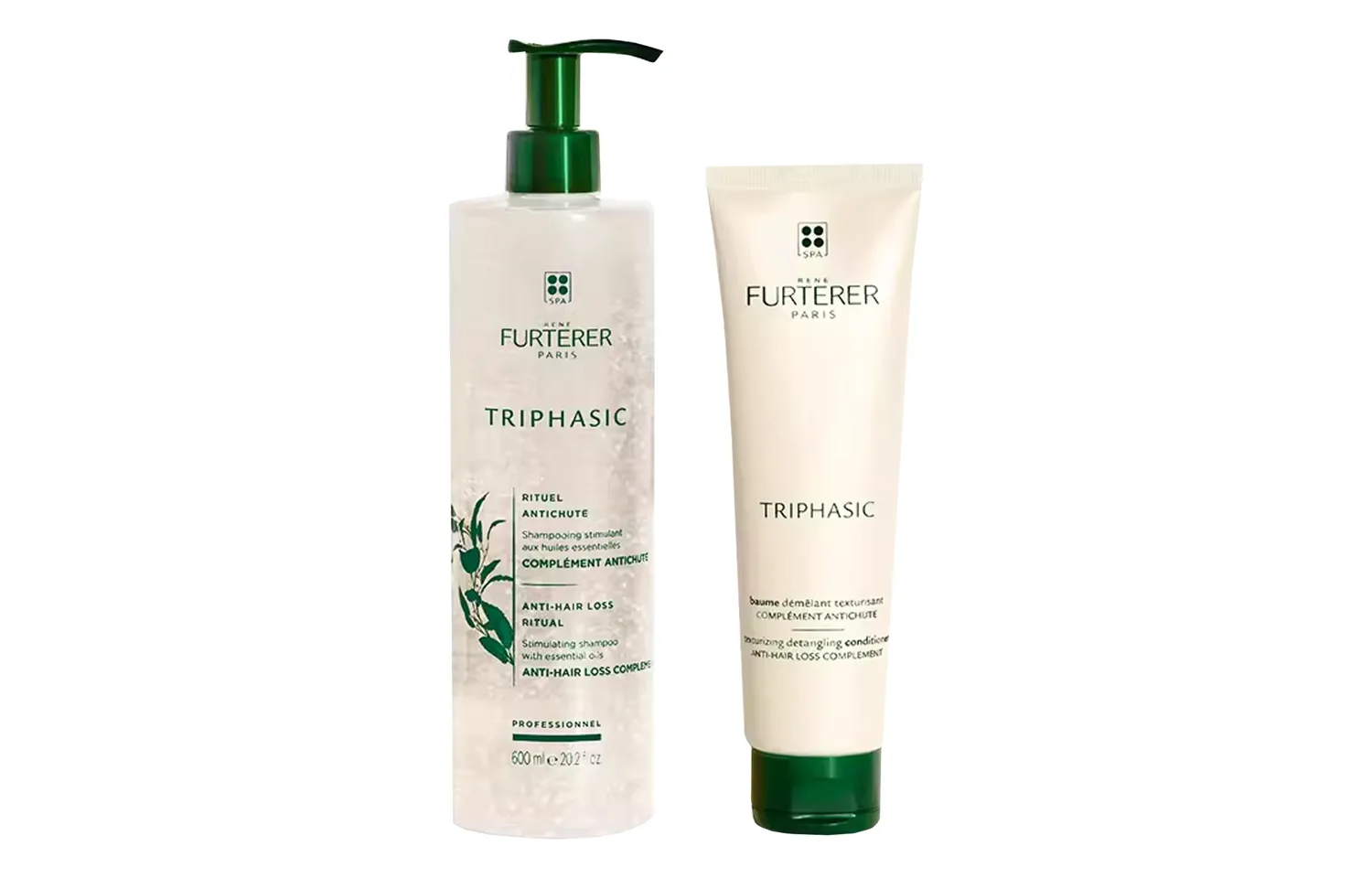 Набор шампуня и кондиционера для укрепления и роста волос Rene Furterer, FIXED HAIR SHAMPOO 200ML + SOLID HAIR LOSS CONDITIONER 150ML — фото 4
