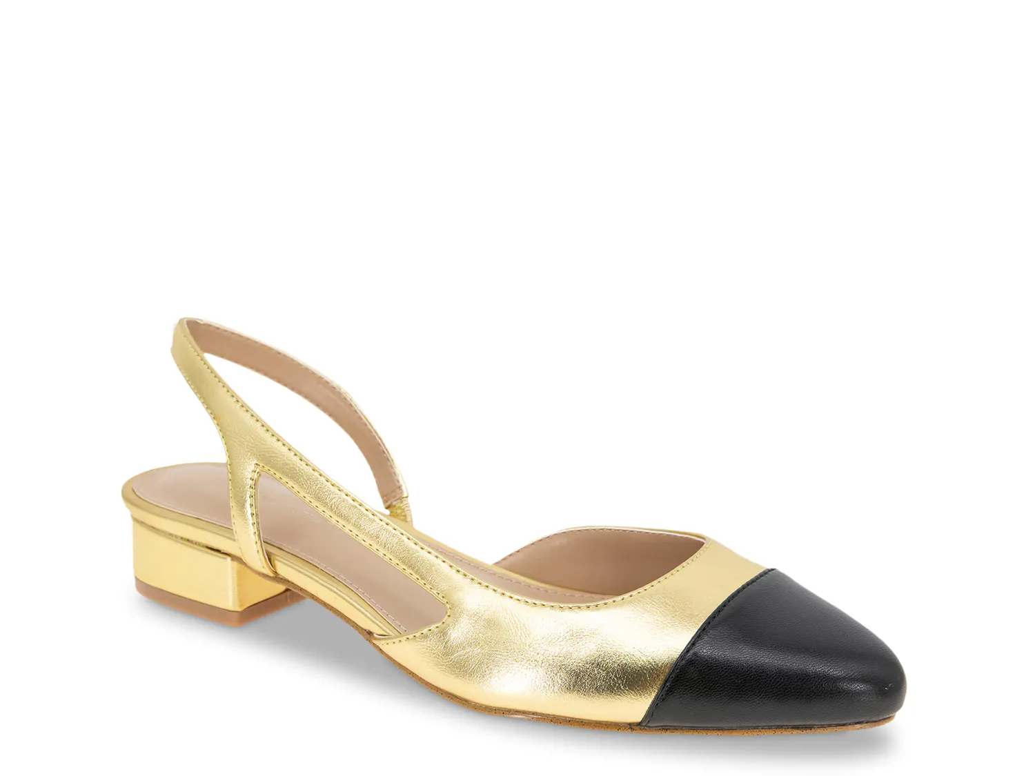 Балетки Tillie Flat Bcbgeneration, золотой/черный