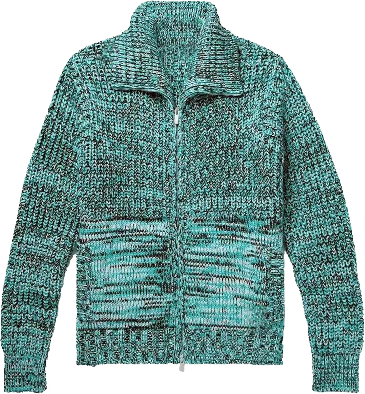 

Мужской стильный вязаный кардиган на молнии Maiyifu-GJ