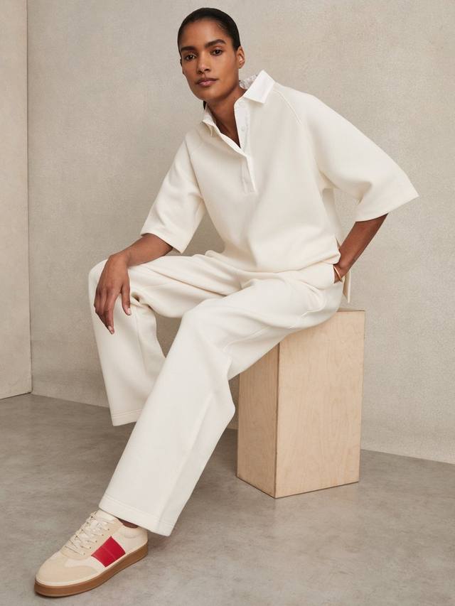 Lizzie Woven низкие кеды Reiss, Neutral — фото 3