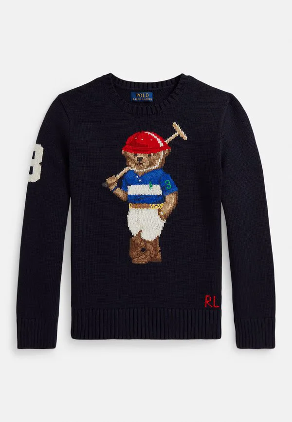 Свитер polo bear с круглым вырезом, модель 714y. Polo Ralph Lauren, Navy