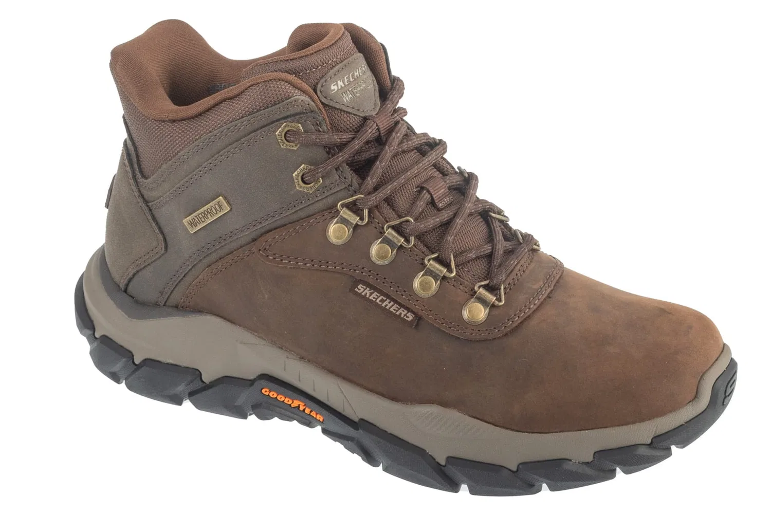 Стилеты Skechers, коричневый