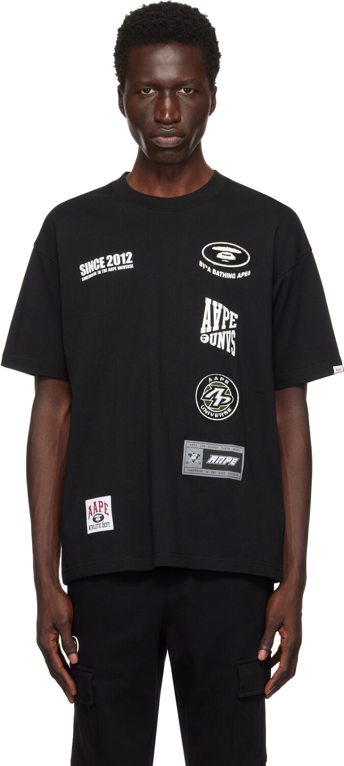 

Футболка Fancy ain AAPE by A Bathing Ape, черный