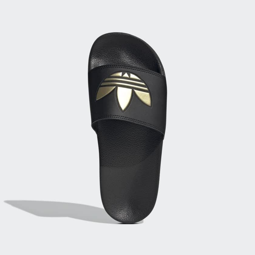 Мужские сандалии adidas Originals Adilette Lite, черный/золотой — фото 3