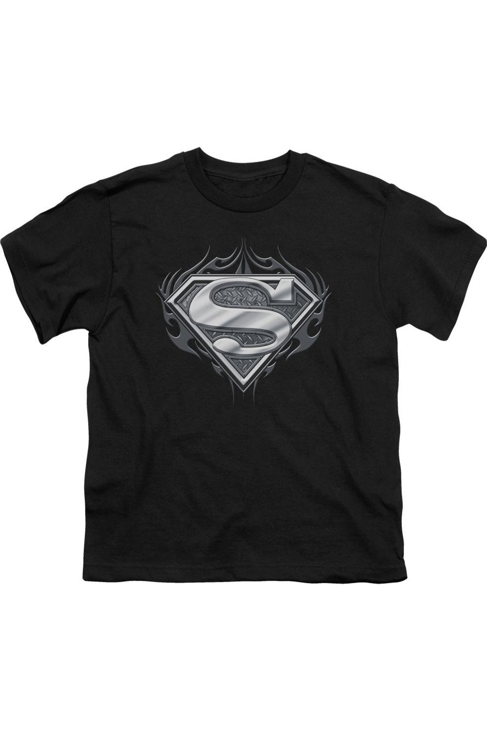 

Футболка с коротким рукавом для подростков "Superman Biker Metal" Gildan, черный