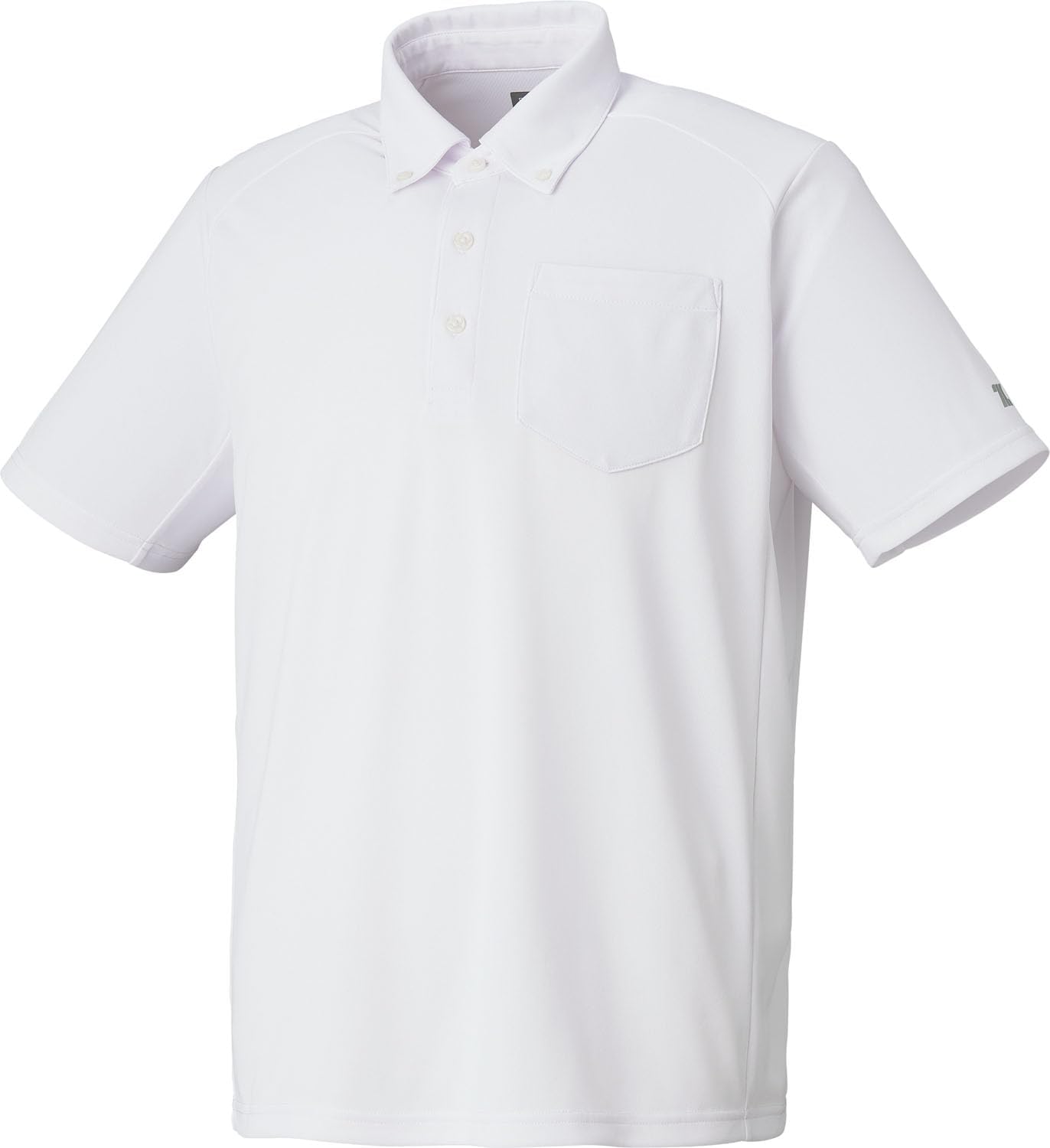 

Бейсбольная рубашка-поло (с нагрудным карманом) Zett, белый