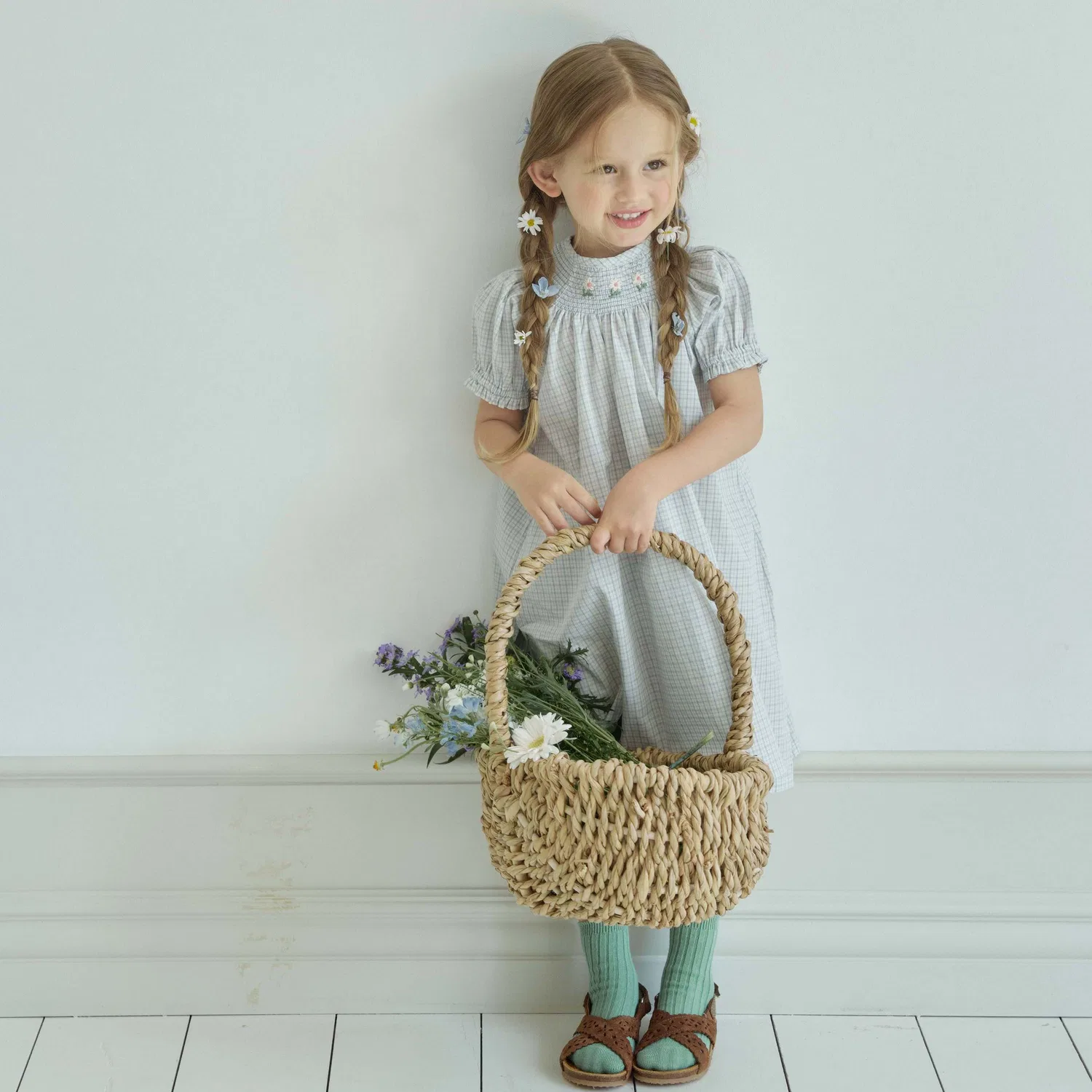 Детское платье Vintage Check от Meri And