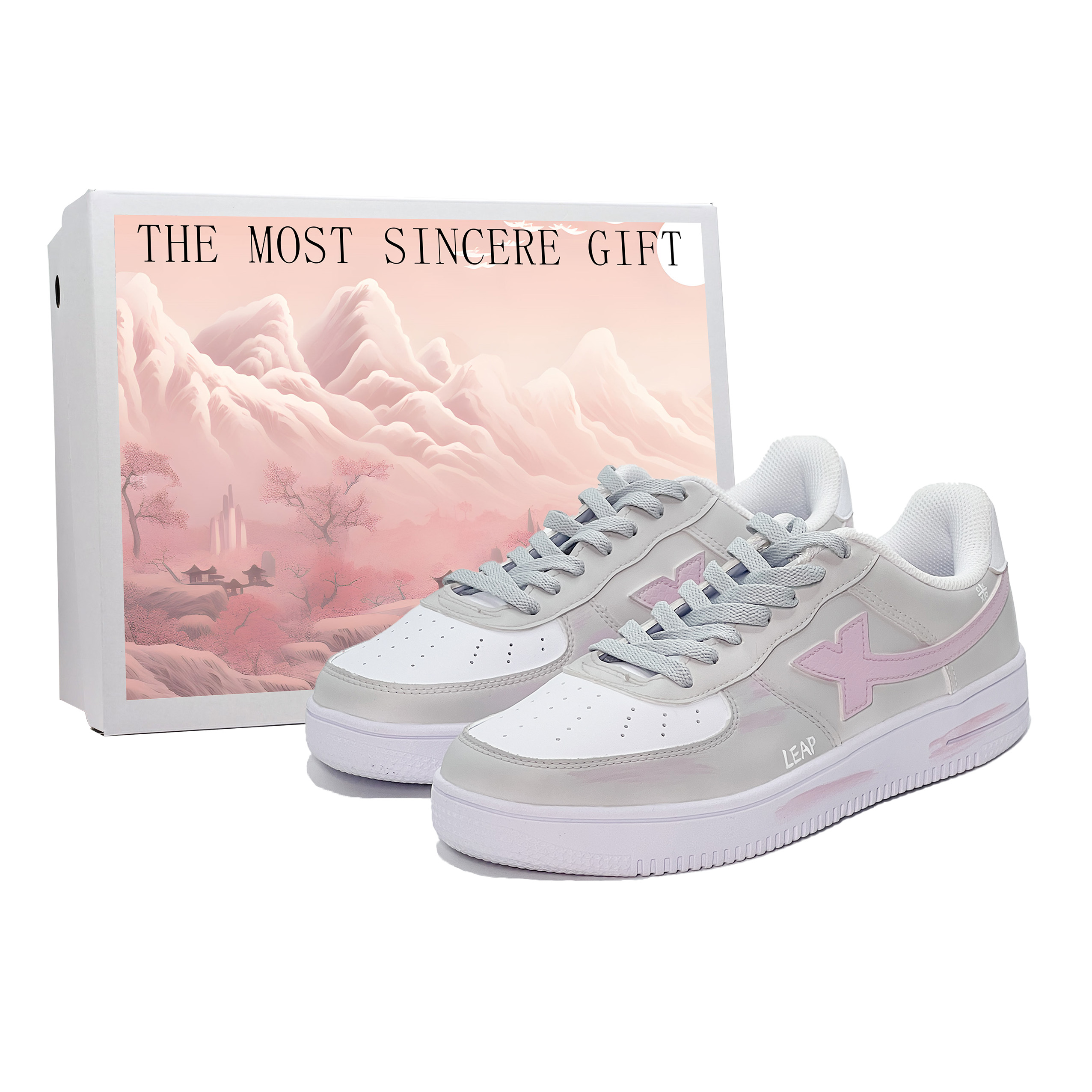 

XTEP Нескользящие износостойкие низкие кроссовки для скейтбординга, мужские, серо-розовые