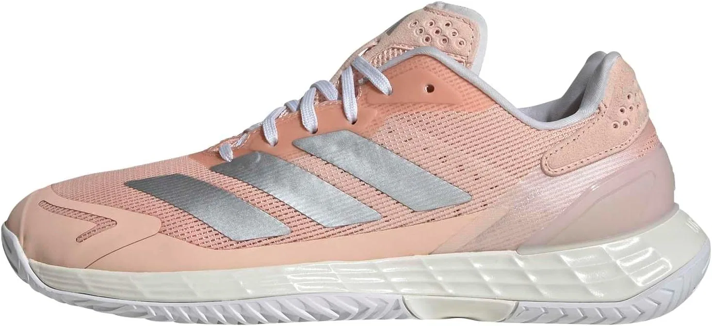 Кроссовки теннисные Adidas Defiant Speed 2, Blush Pink/Silver Metallic/White