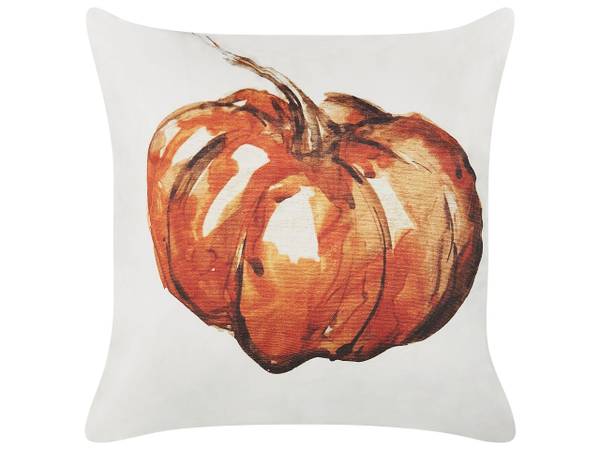 

Декоративная подушка Beliani CURBITA, 45x45x45 см цвет beige/orange