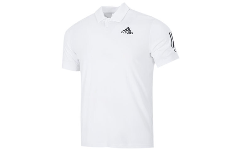 

Рубашка поло мужская белая Adidas, белый