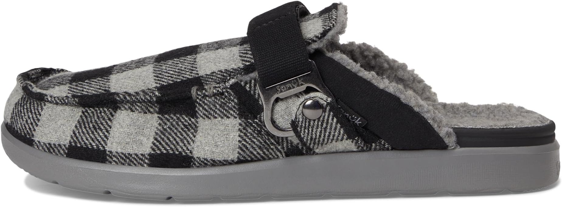 Лоферы Sanuk Men's Happy Hour Lite Buffalo Chill, Black/Grey — фото 4