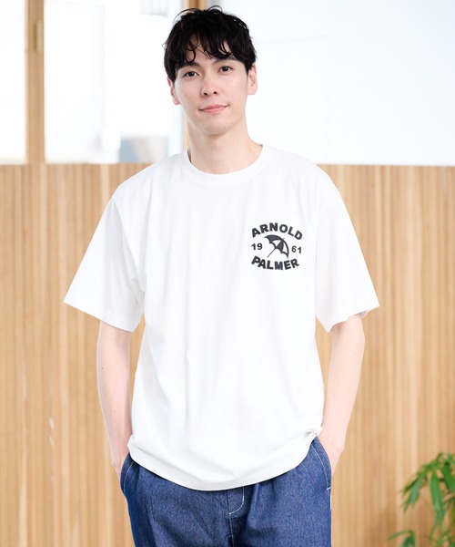 

Футболка с аппликацией Arnold Palmer, белая