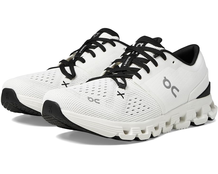 Кроссовки On Cloud X 4, цвет Ivory/Black