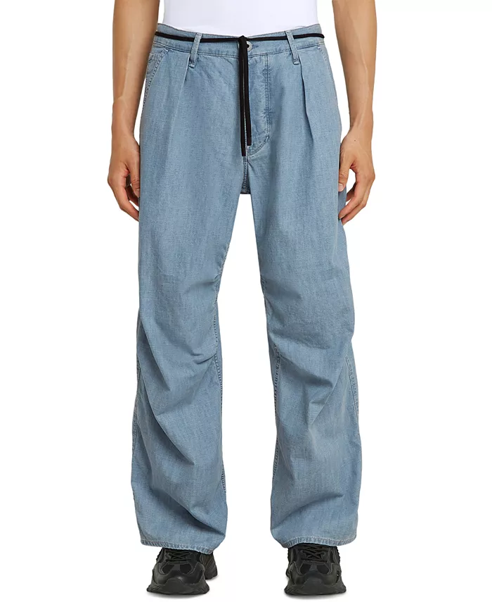 

Мужские джинсы Pleated 3D Relaxed Fit с плиссировкой G-Star Raw, синий