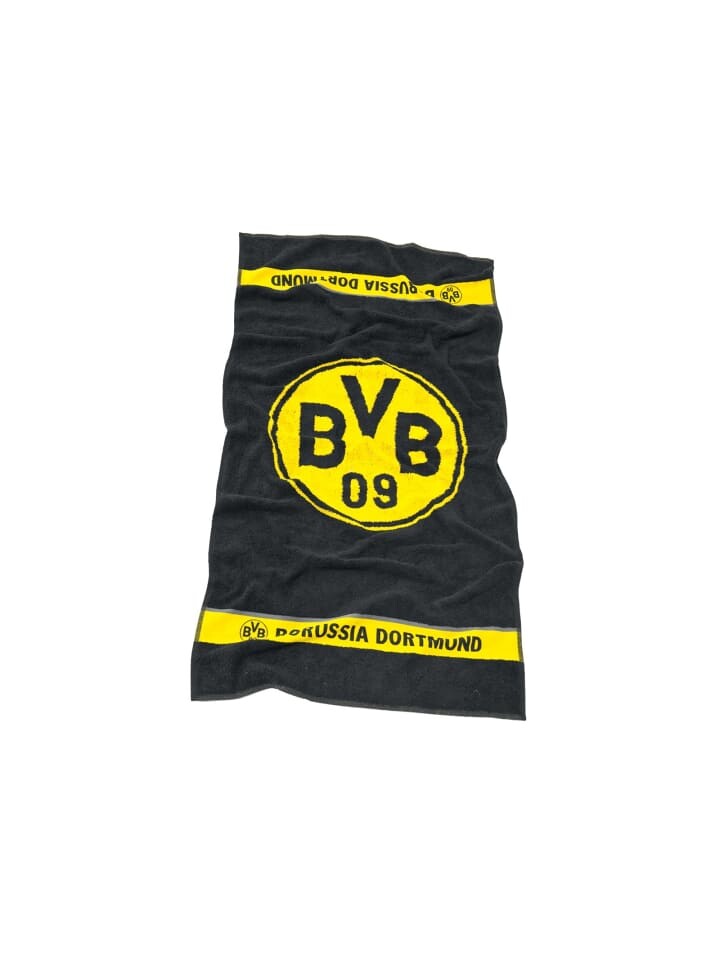 

Полотенце для рук BVB Merchandising GmbH Emblem 50x100 cm, черный