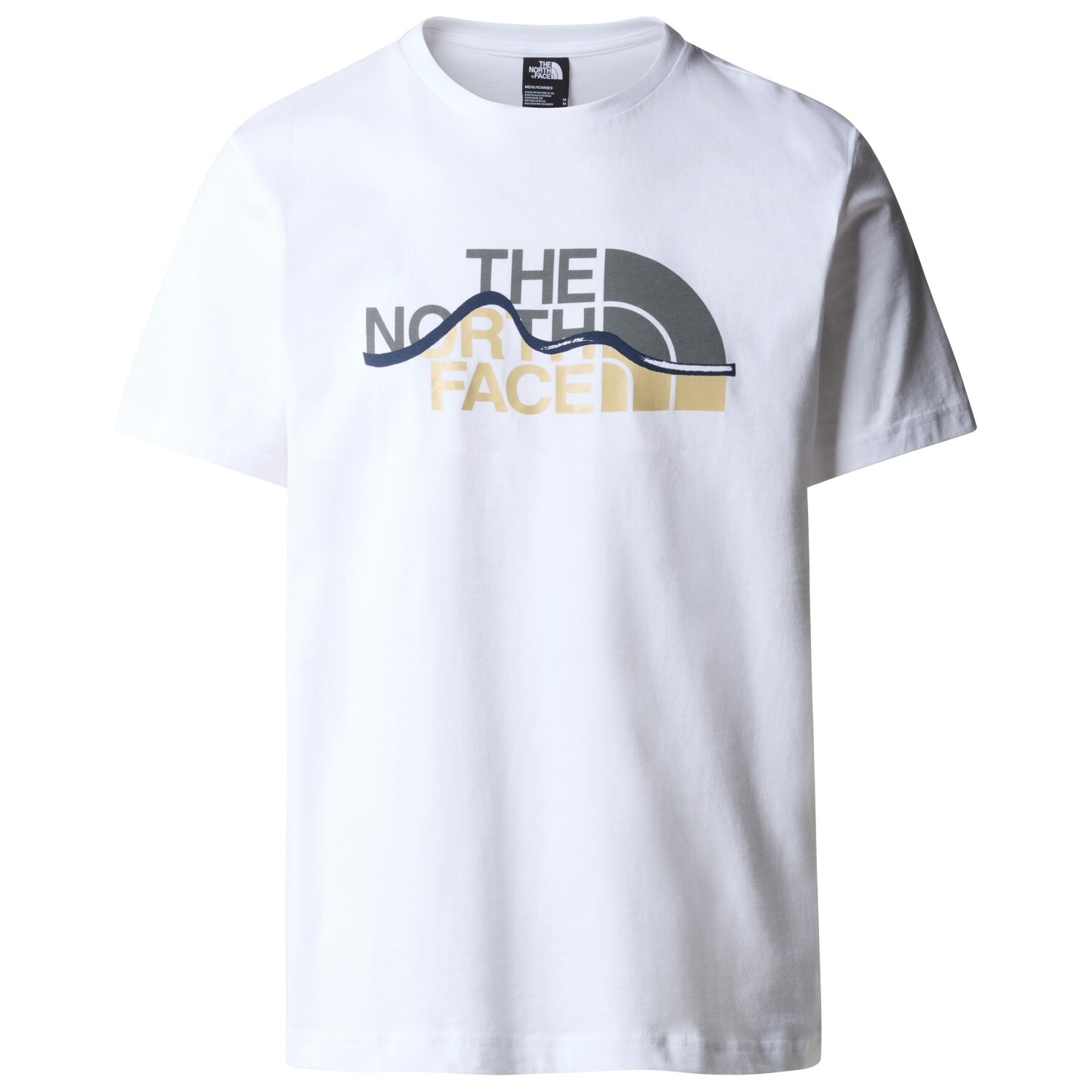 

Футболка The North Face S/S Mountain Line Tee, цвет TNF White