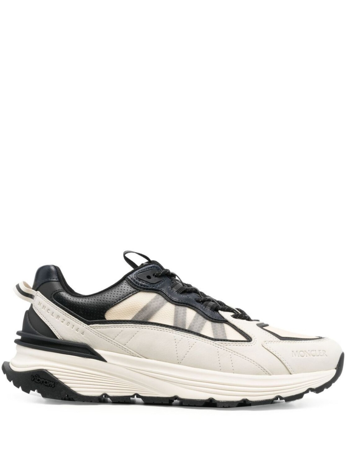 

Кроссовки Moncler Lite Runner, белый/черный