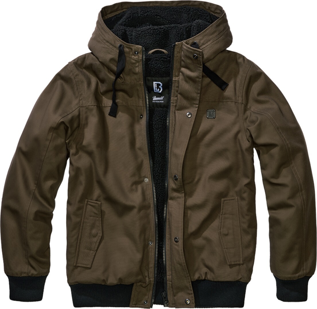 

Куртка Brandit Essential Canvas Textile Jacket, оливковый
