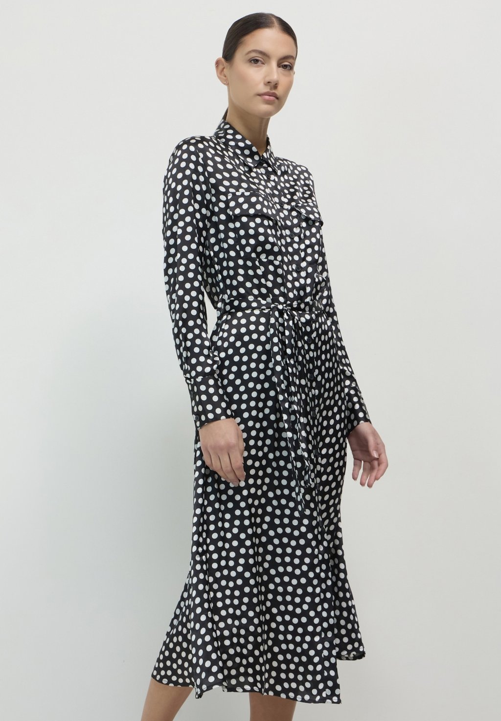 

Платье-рубашка A POIS - Maxi dress Calliope, черный