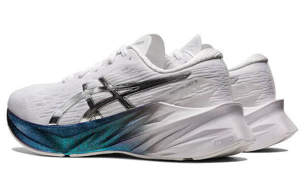Кроссовки novablast 3 платина Asics, белый — фото 4