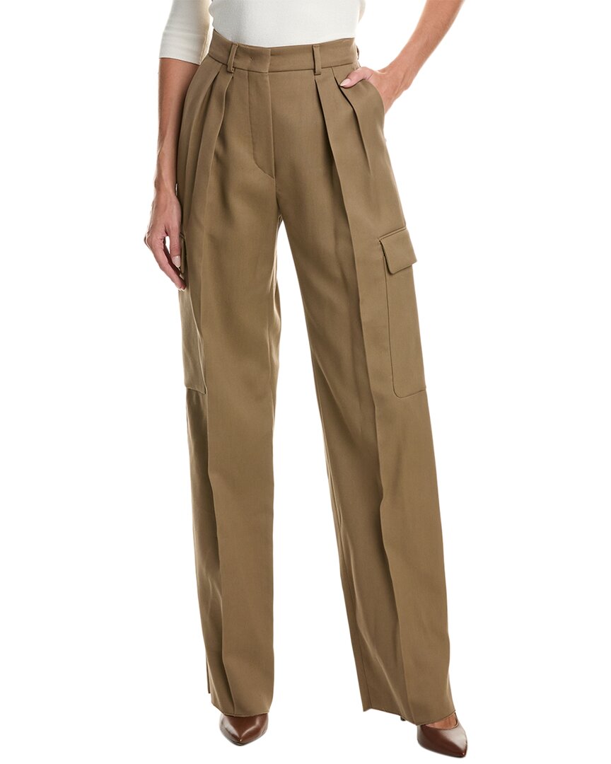 

Брюки Sportmax Barnaba Max Mara, коричневый