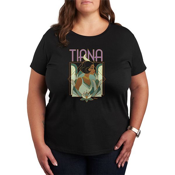

Футболка с принтом Plus size Princess Tiana Disney