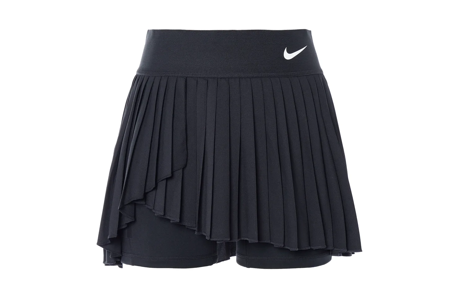 Nike Юбка теннисная плиссированная женская Court Dri-FIT Advantage черная