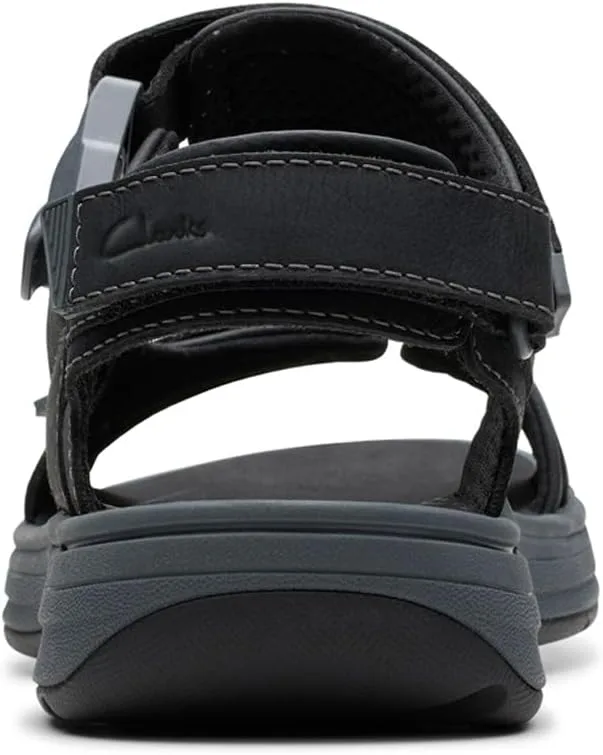 Мужские спортивные сандалии Clarks Saltway Trail, черный — фото 4
