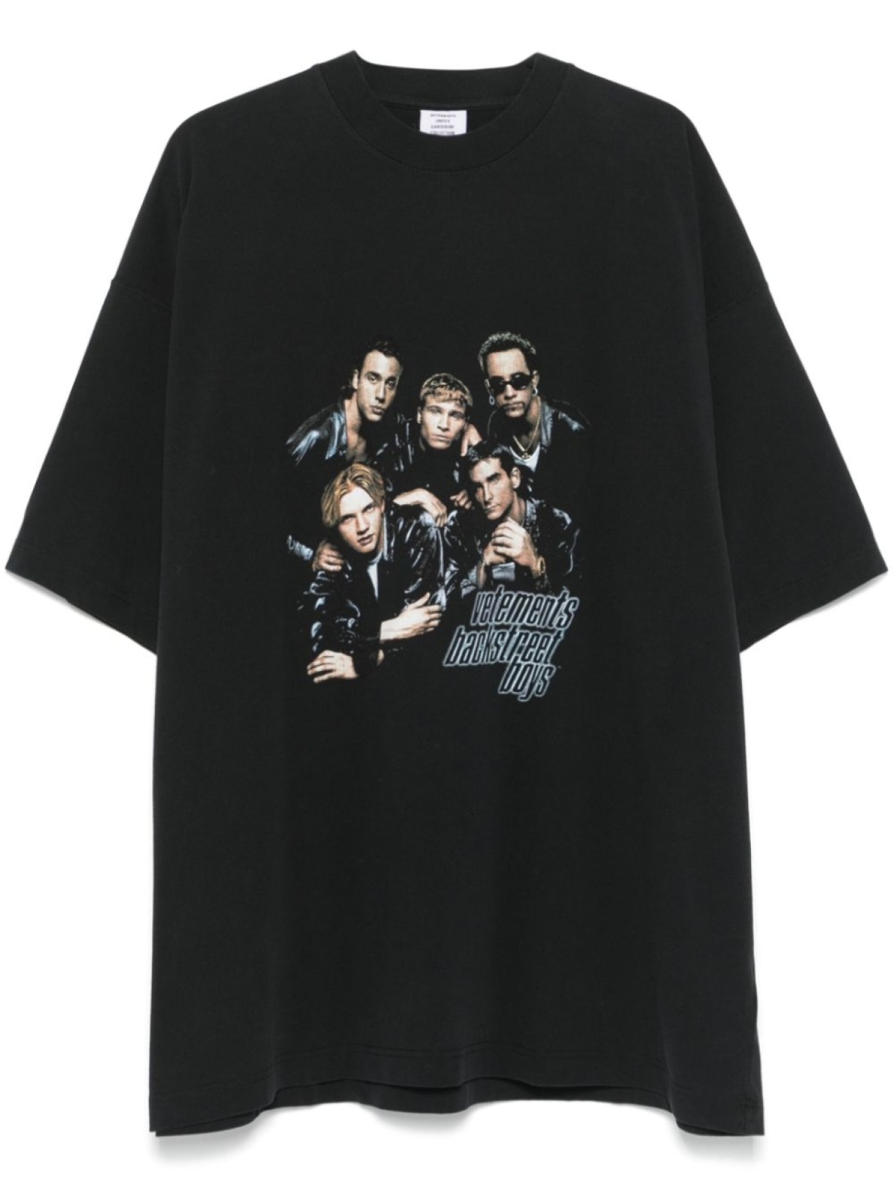 

Футболка Backstreet Boys VETEMENTS, черный