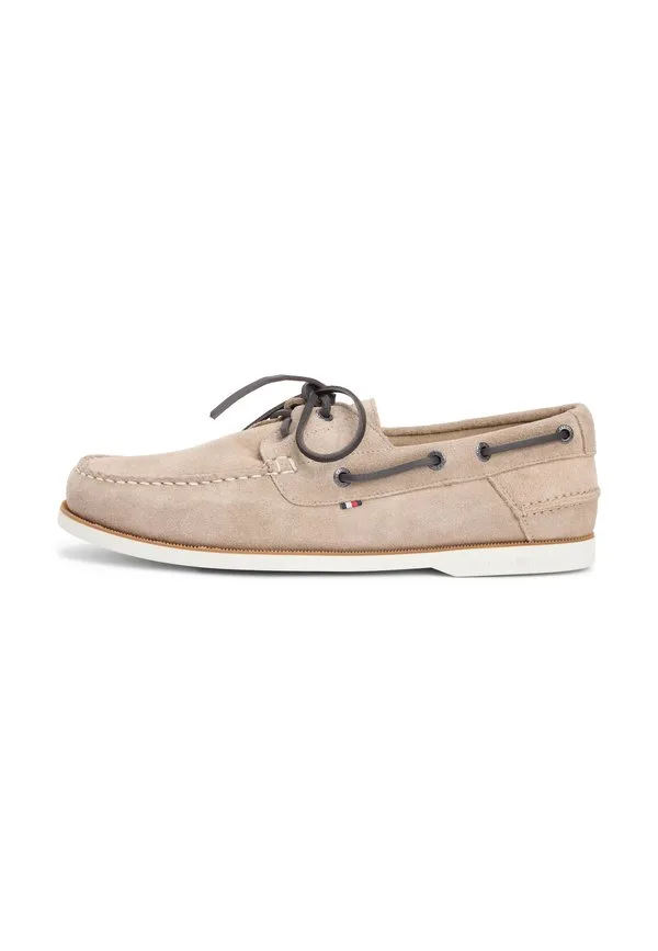 Замшевые лодочные туфли Tommy Hilfiger, Coastal Taupe