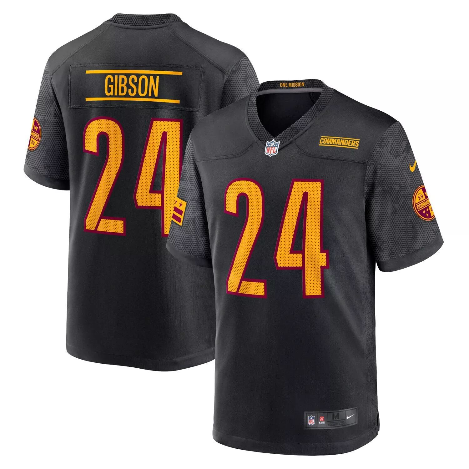 

Молодежная футболка Nike Antonio Gibson Black Washington Commanders Альтернативная игра Nike