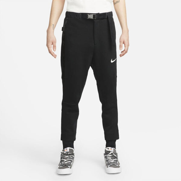 Штаны x sacai спортивные штаны Nike, черный — фото 4