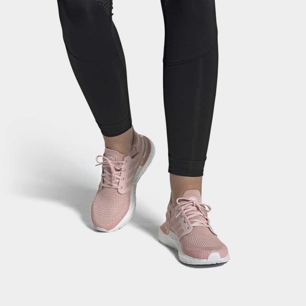 Мужские кроссовки Adidas Ultraboost DNA, розовый/белый — фото 2