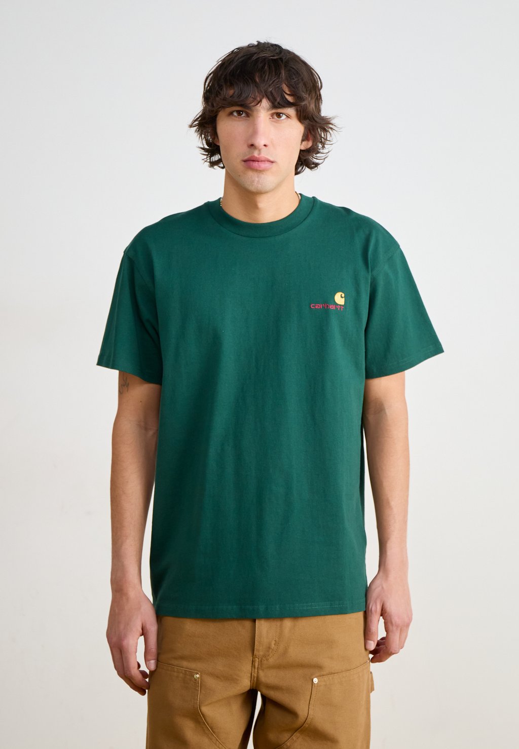 

Базовая футболка AMERICAN SCRIPT Carhartt WIP, зеленый