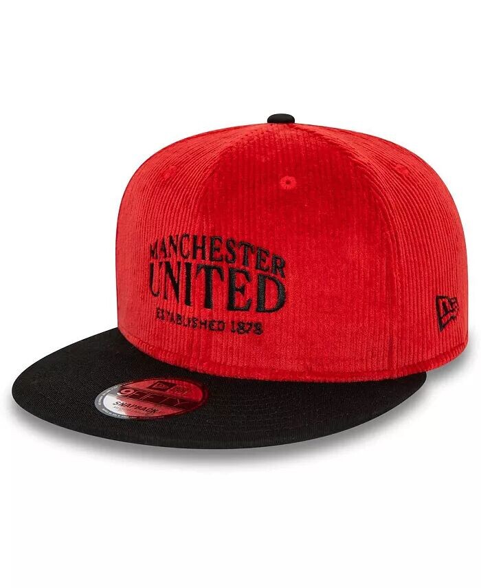 

Мужская красная бейсболка Manchester United Corduroy 9FIFTY Snapback New Era