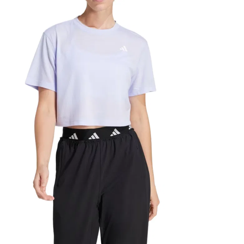 Футболка Essentials Regular женская Light Purple Adidas — фото 2