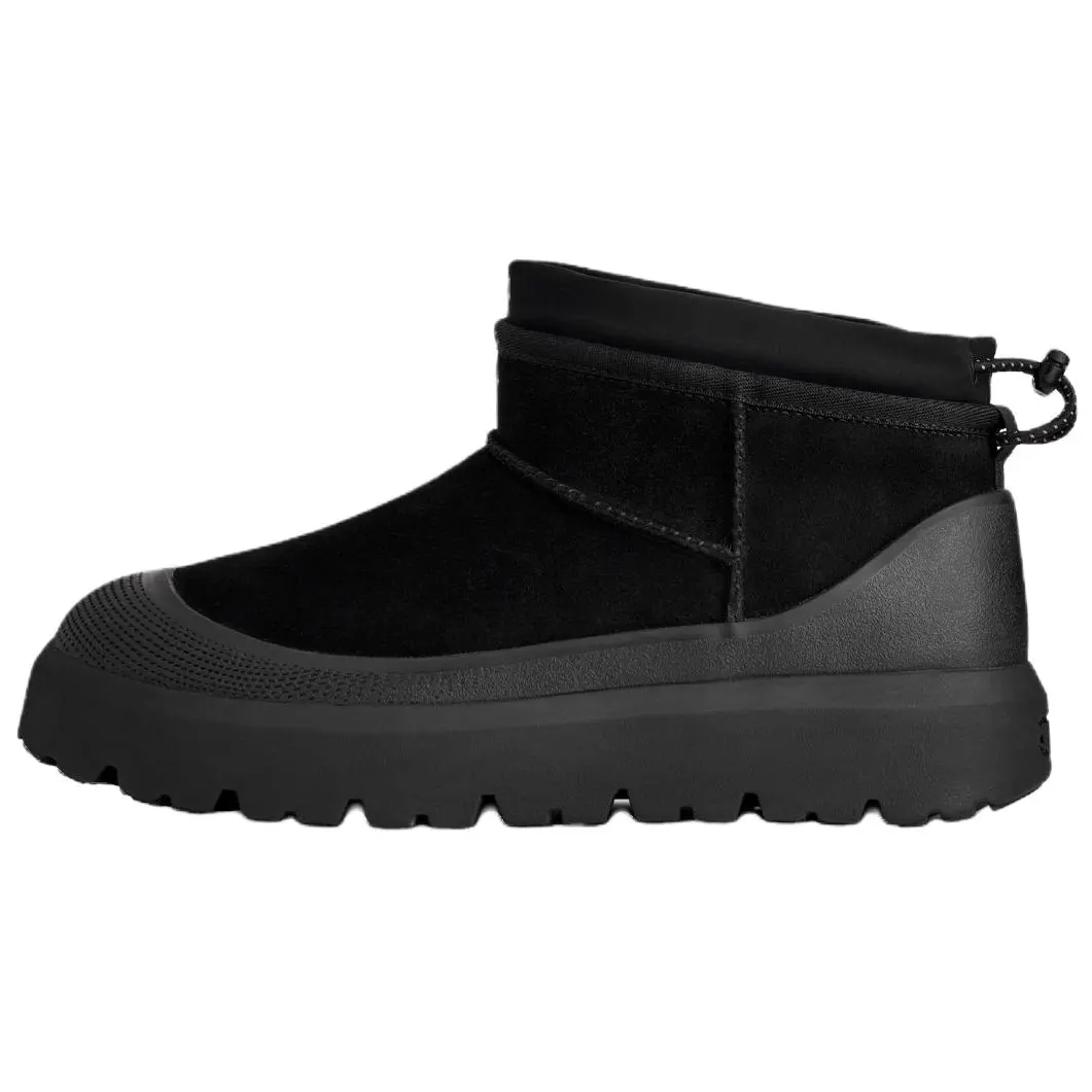 

UGG Кроссовки CL ULTRA MINI WEATHER термо для снега мужские черные, цвет Black