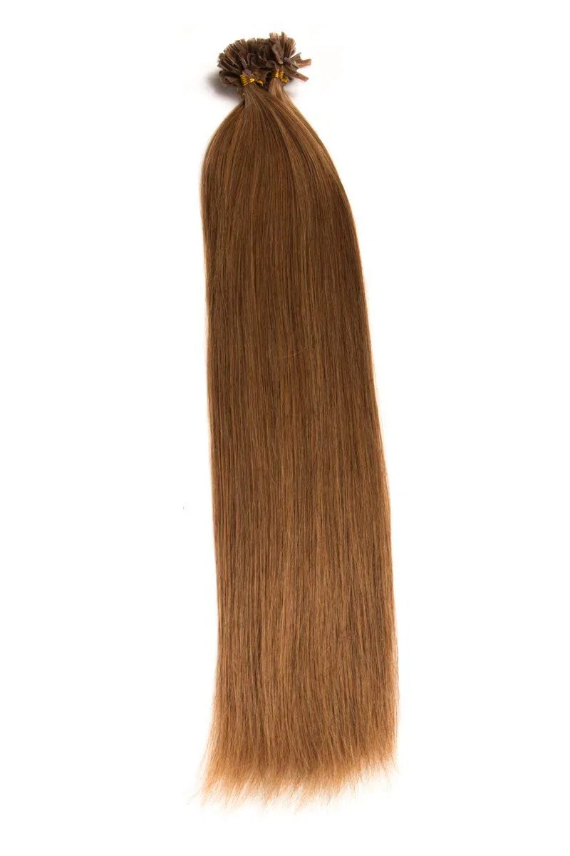 Наращивание волос U-Tip из натуральных волос 50 см Meralens, Light Brown