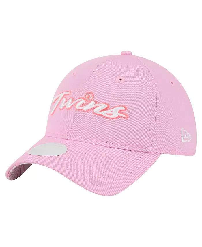 

Женская розовая бейсболка Minnesota Twins Mother's Day 9TWENTY с регулируемой застежкой New Era