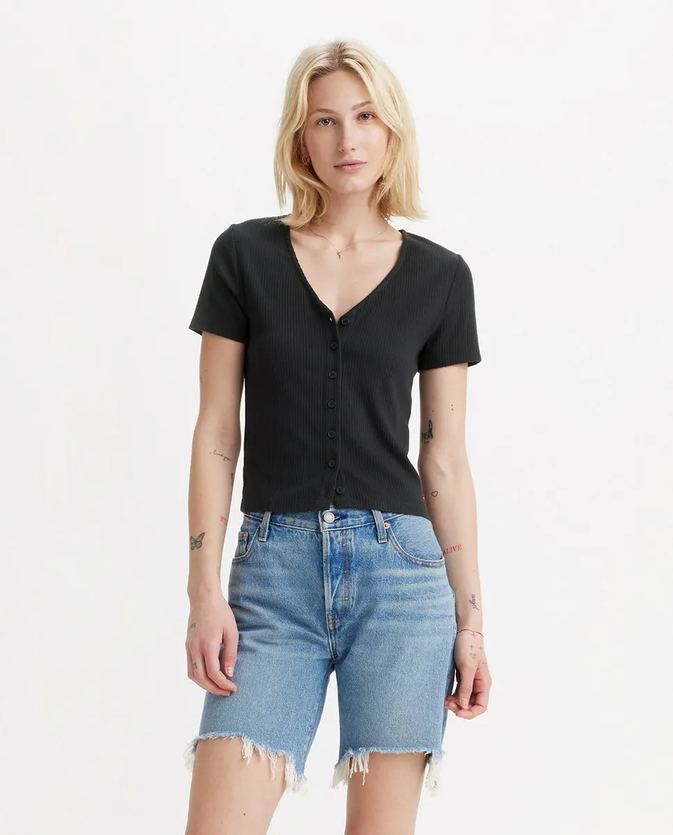 

Футболка женская с коротким рукавом Levi's, черный