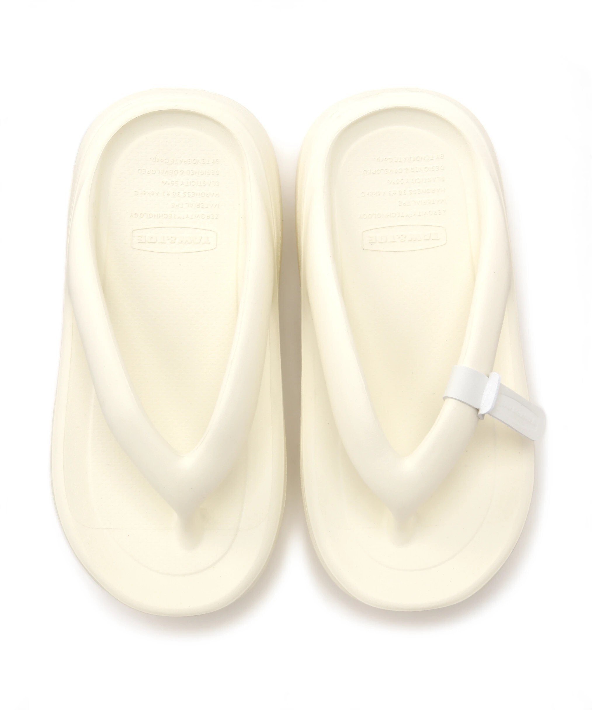 Сандалии TAW&TOE/ZEROVITY PLUMPY Royal Flash, cream — фото 2
