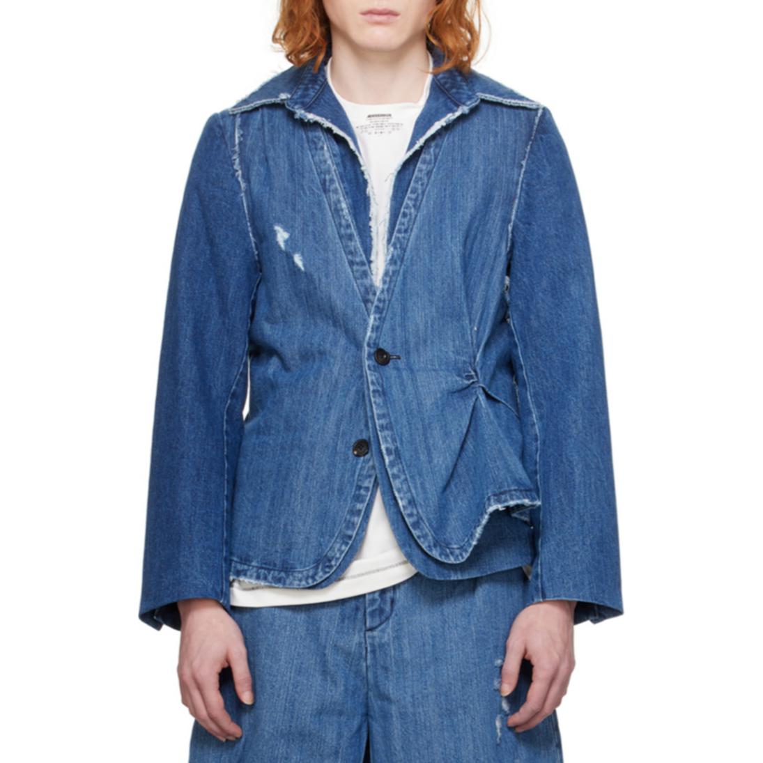 

ADER ERROR Джинсовая куртка мужская синяя, Blue