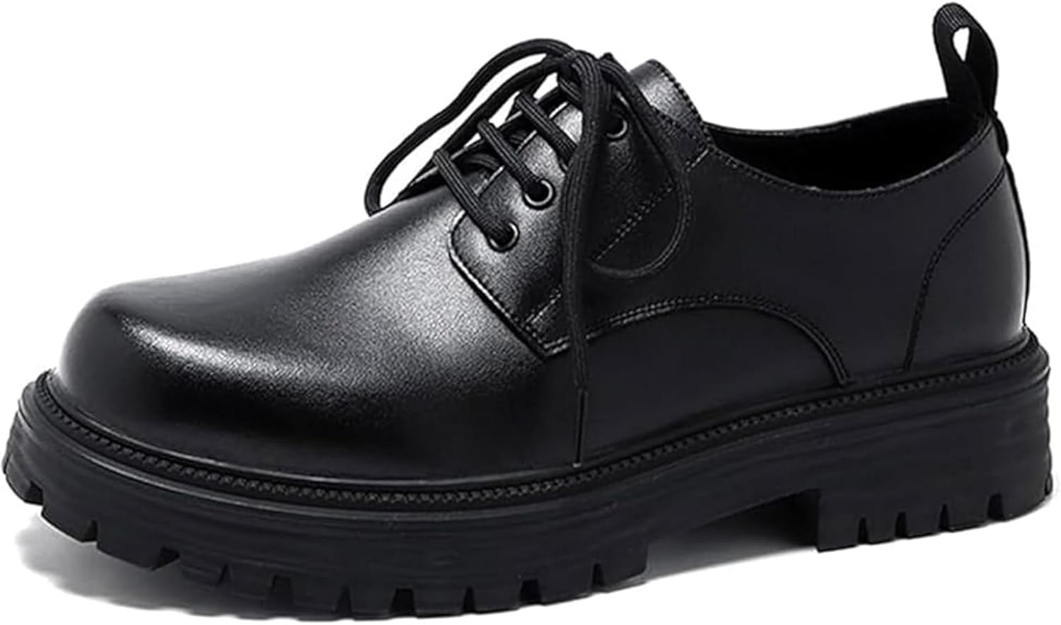 

Мужские оксфорды Business - классические туфли с шнуровкой из натуральной кожи - для свадьбы, офиса и банкетов Xinduoyu, черный