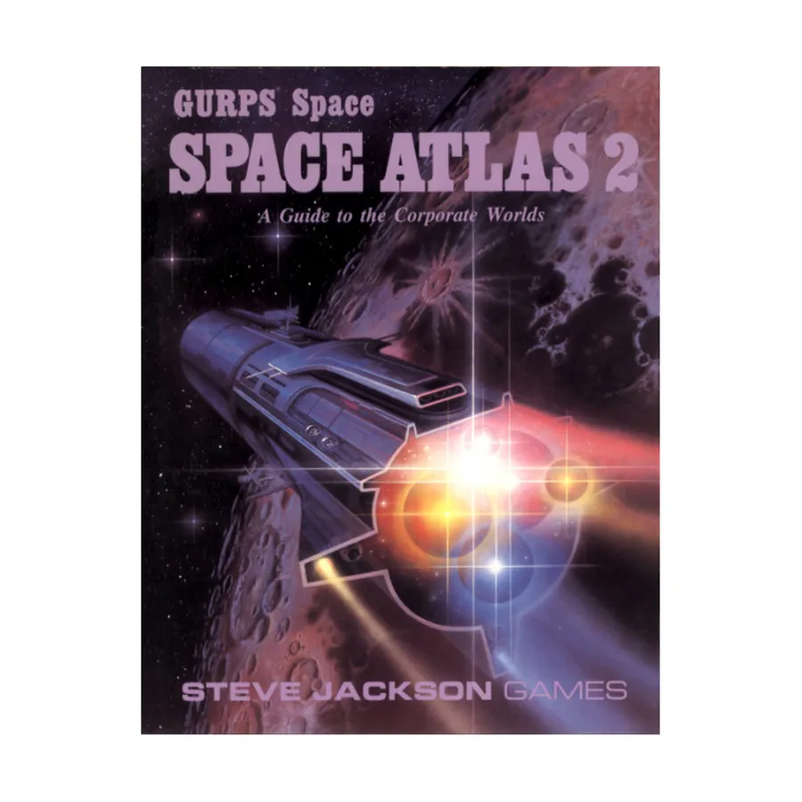 

Space Atlas #2 - A Guide to the Corporate Worlds, GURPS (1st-3rd Edition) - Space, мягкая обложка