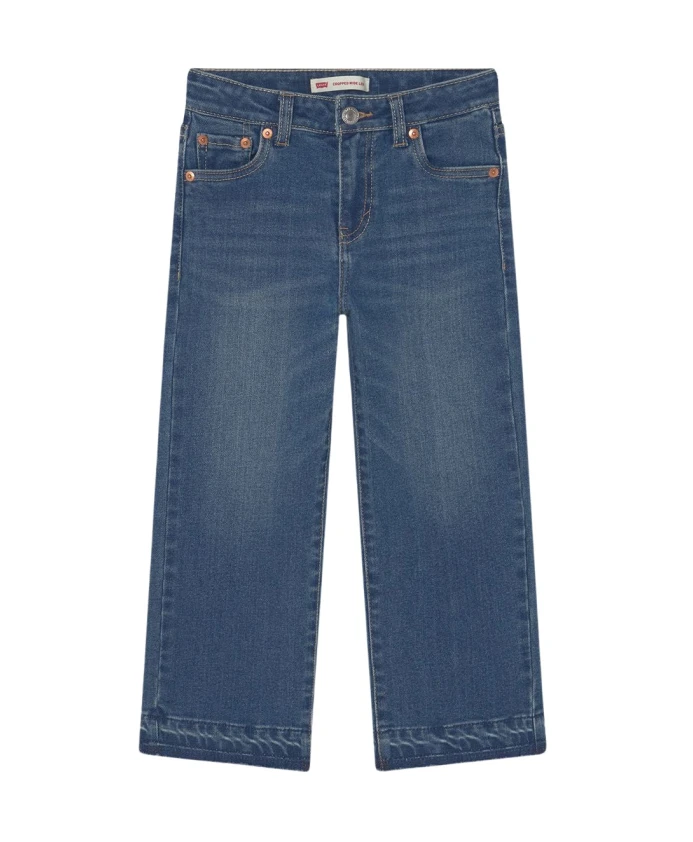 

Классические прямые джинсы с завышенной талией Levi'S, синий